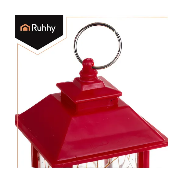 Red LED Christmas Lantern Ruhhy 26752