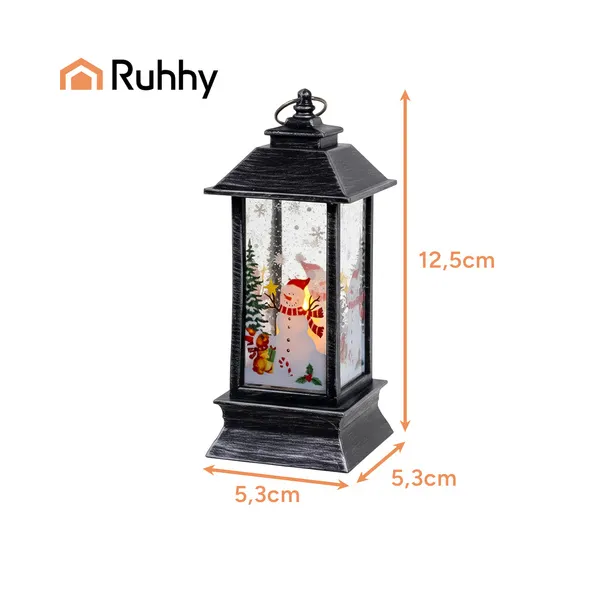 Silver LED Christmas Lantern Ruhhy 26755 | Pirkt tiešsaistē — Megaluks