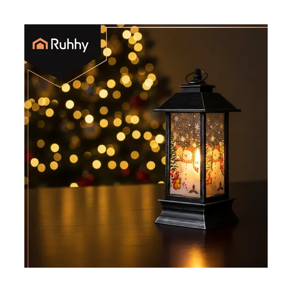 Silver LED Christmas Lantern Ruhhy 26755 | Pirkt tiešsaistē — Megaluks