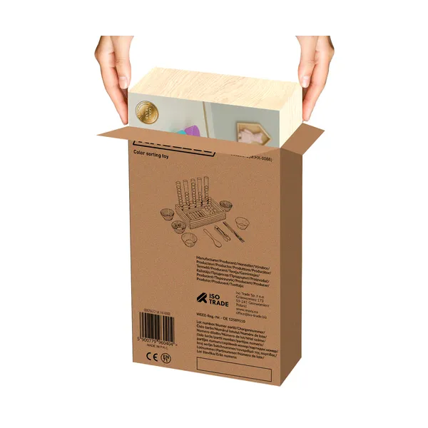 Sorter - educational toy - counting Kruzzel 26672 | Osta veebist — Megaluks