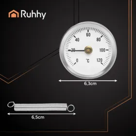 Ruhhy 26557 Dial Thermometer | Buy online — Megaluks