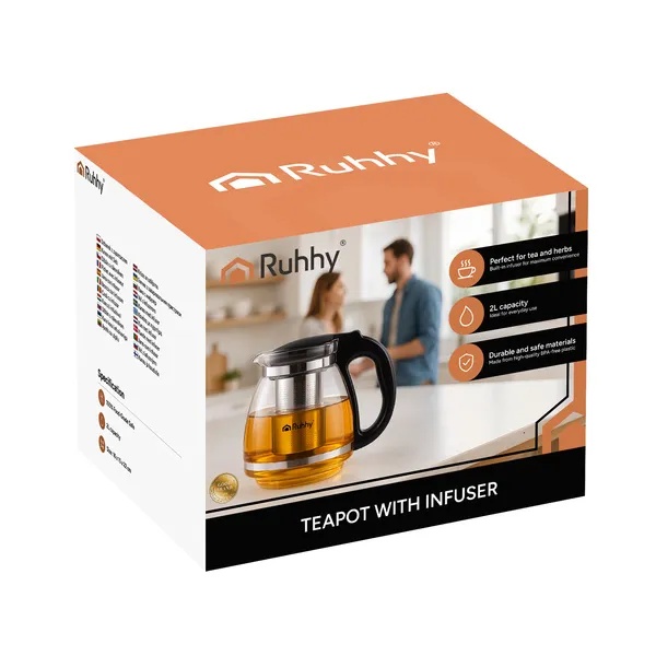 Jug with infuser 2L Ruhhy 26066 | Pirkt tiešsaistē — Megaluks