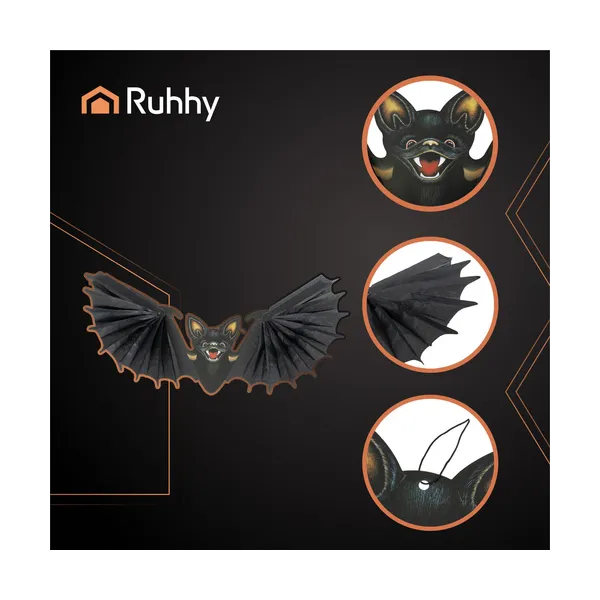 Hanging bat - Ruhhy decoration 26126 | Pirkt tiešsaistē — Megaluks