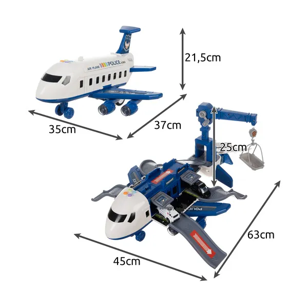 Folding police plane - parking lot 26680 | Buy online — Megaluks