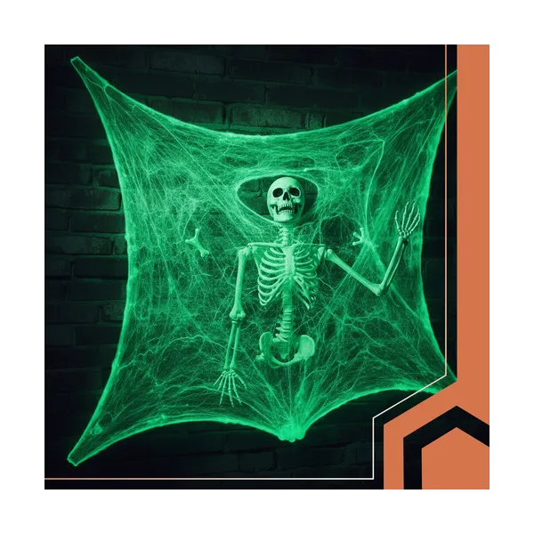 Glow-in-the-Dark Spiderweb Ruhhy 26214 | Buy online — Megaluks