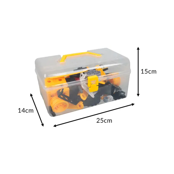 Construction blocks - vehicles 100 pieces ISO TRAD | Osta veebist — Megaluks