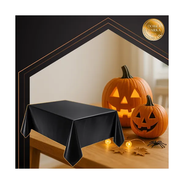 Decorative foil tablecloth black Ruhhy 26569 | Pirkt tiešsaistē — Megaluks