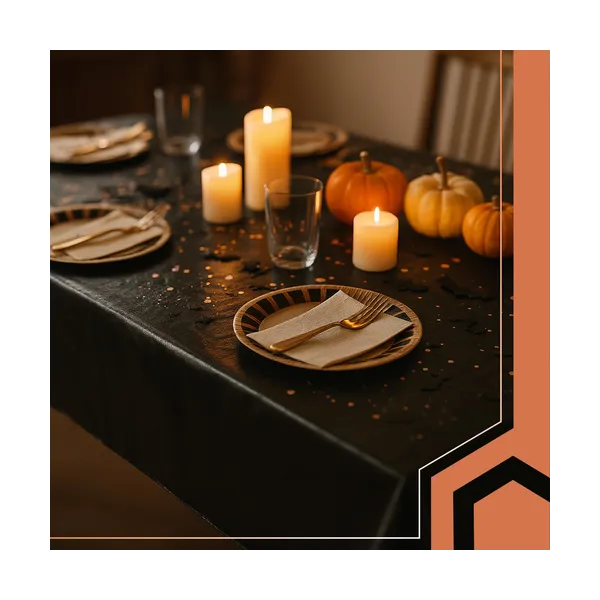 Decorative foil tablecloth black Ruhhy 26569 | Pirkt tiešsaistē — Megaluks