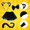Kitten Costume - Black 4-Piece Kruzzel 26518 | Pirkt tiešsaistē — Megaluks