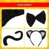 Kitten Costume - Black 4-Piece Kruzzel 26518 | Pirkt tiešsaistē — Megaluks