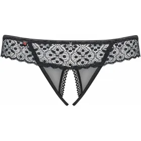 Kelnaitės su juostele Obsessive Shibu Juoda S/M