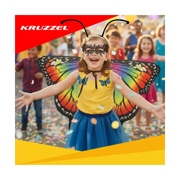 Drugelio kostiumas, 3 dalių, Kruzzel 26765 | Pirkti internetu — Megaluks