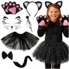 7-piece cat costume - black Kruzzel 26745 | Buy online — Megaluks