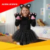 7-piece cat costume - black Kruzzel 26745 | Buy online — Megaluks