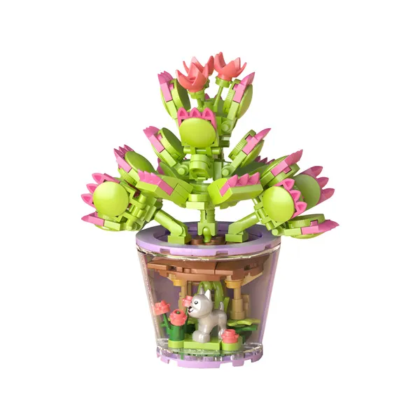 Construction blocks - flowers 172 pcs 26459 | Buy online — Megaluks