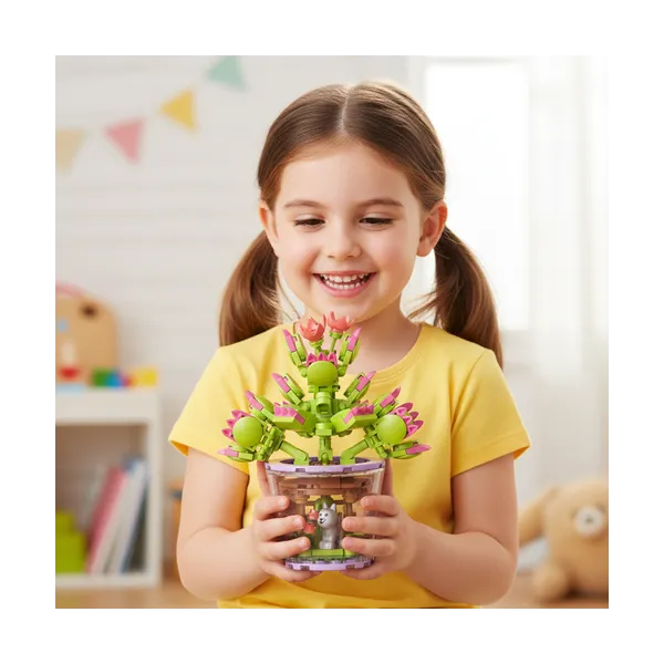 Construction blocks - flowers 172 pcs 26459 | Buy online — Megaluks