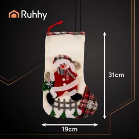 Christmas socks - decorative 4 pcs Ruhhy 26467 | Osta veebist — Megaluks