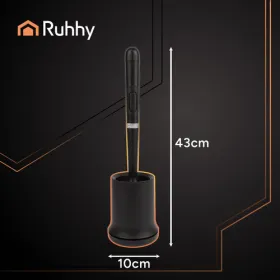 Silicone bathroom brush black Ruhhy 25882 | Osta veebist — Megaluks