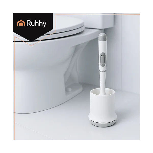 Silicone bathroom brush white Ruhhy 25881