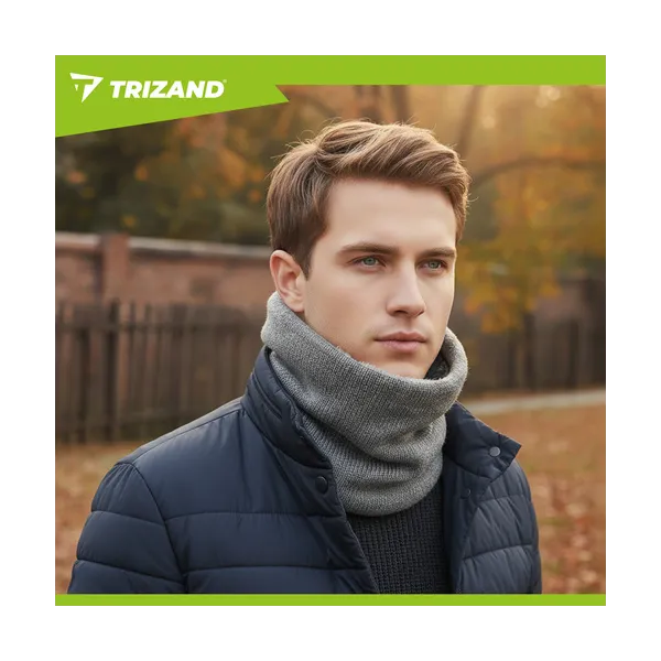 Trizand 20674 gray scarf | Pirkt tiešsaistē — Megaluks