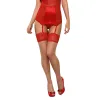Zeķes ar Prievīti Obsessive Lovica stockings Sarkans L/XL