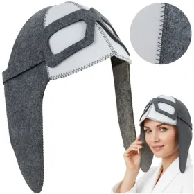 Felt sauna hat - aviator Isomedix 26456 | Osta veebist — Megaluks