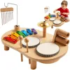 Kruzzel 26420 wooden music table | Osta veebist — Megaluks