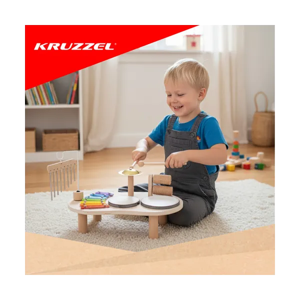 Kruzzel 26420 wooden music table | Osta veebist — Megaluks