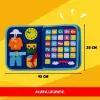 Manipulative book - blue Kruzzel 26881 | Pirkt tiešsaistē — Megaluks