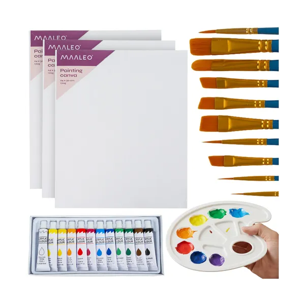 Creative painting set 26 pcs Maaleo 26338 | Osta veebist — Megaluks