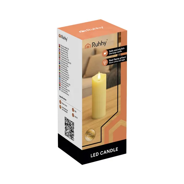 Светодиодная свеча/вставка 12,5x5 см 1 шт. Ruhh | Купить онлайн — Megaluks