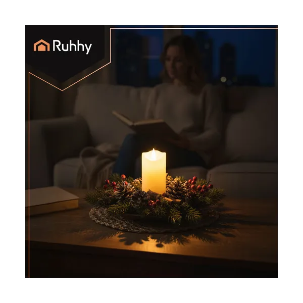 Светодиодная свеча/вставка 12,5x5 см 1 шт. Ruhh | Купить онлайн — Megaluks