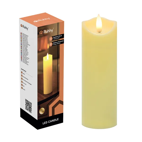 LED candle/insert 17x5cm 1pc Ruhhy 26720 | Osta veebist — Megaluks