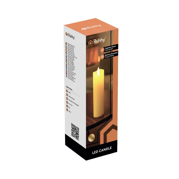 LED candle/insert 17x5cm 1pc Ruhhy 26720 | Osta veebist — Megaluks