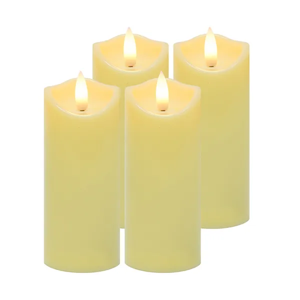 LED candle/insert 12.5x5cm 4pcs Ruhhy 26485 | Osta verkosta — Megaluks