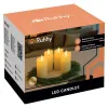 LED candle/insert 12.5x5cm 4pcs Ruhhy 26485 | Osta verkosta — Megaluks