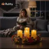 LED candle/insert 12.5x5cm 4pcs Ruhhy 26485 | Osta verkosta — Megaluks