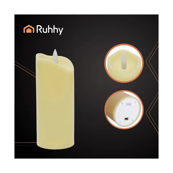 LED candle/insert 12.5x5cm 4pcs Ruhhy 26485 | Osta verkosta — Megaluks