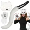 Костюм кошки/лисы, 4 предмета, белый, Ruhhy 262 | Купить онлайн — Megaluks