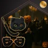 Keturių dalių katės/lapės kostiumas, juodas, Ru | Pirkti internetu — Megaluks