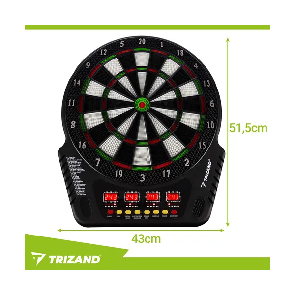 Trizand 26307 Electronic Dartboard | Osta verkosta — Megaluks
