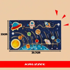Wooden puzzle - solar system Kruzzel 26696 | Pirkt tiešsaistē — Megaluks
