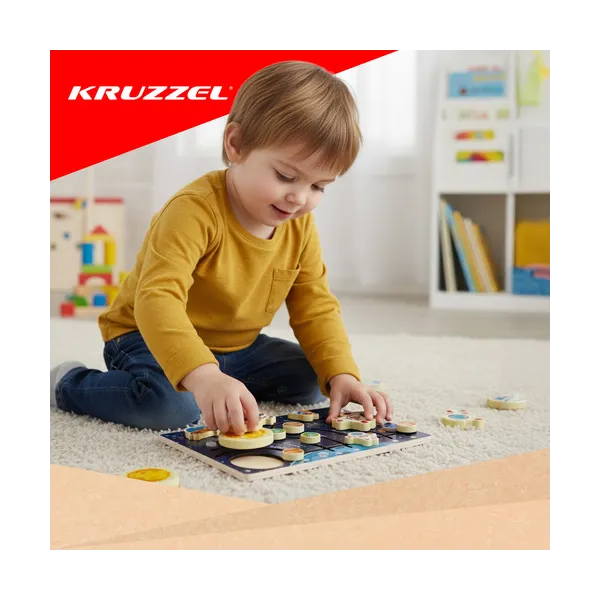 Wooden puzzle - solar system Kruzzel 26696 | Osta verkosta — Megaluks