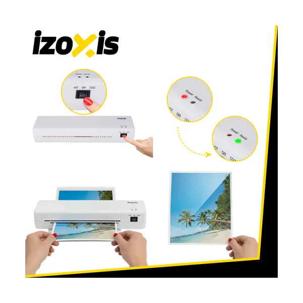 A4 laminator - 4-in-1 set Izoxis 25417 | Osta verkosta — Megaluks