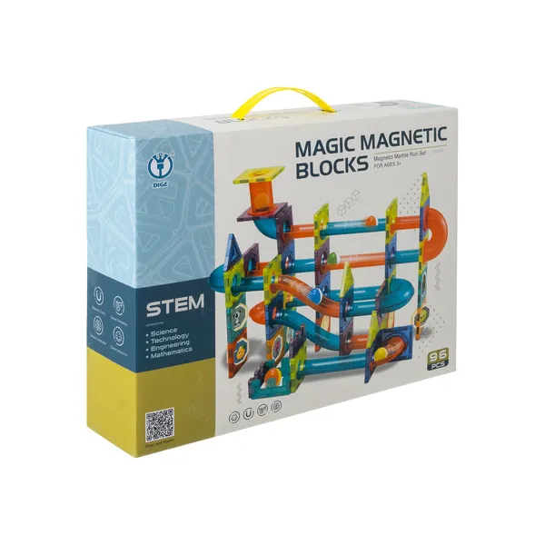 Magnetic blocks - ball track 96 pieces 26468