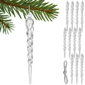 Christmas tree icicles 12 pcs Ruhhy 25377 | Osta veebist — Megaluks