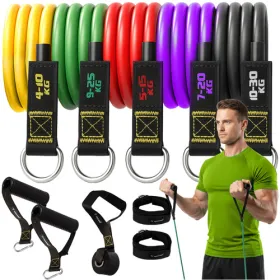 Set of exercise bands - 5 pcs Trizand 25880 | Osta veebist — Megaluks