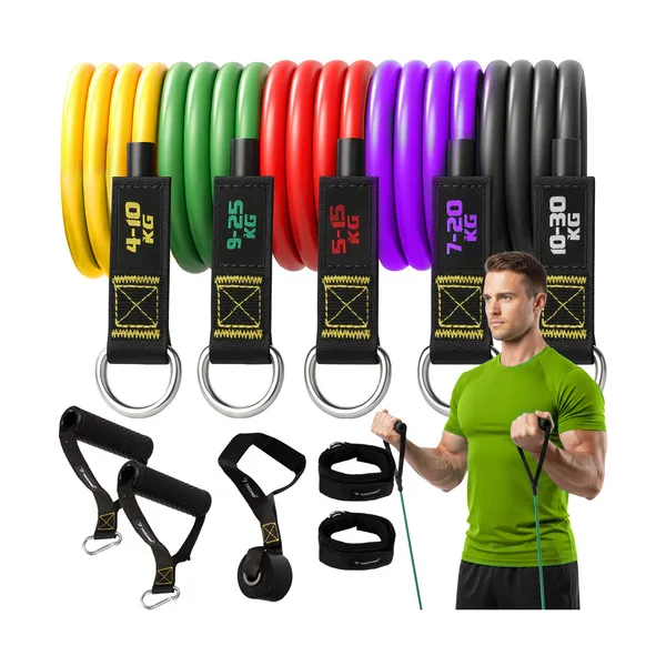 Set of exercise bands - 5 pcs Trizand 25880 | Buy online — Megaluks