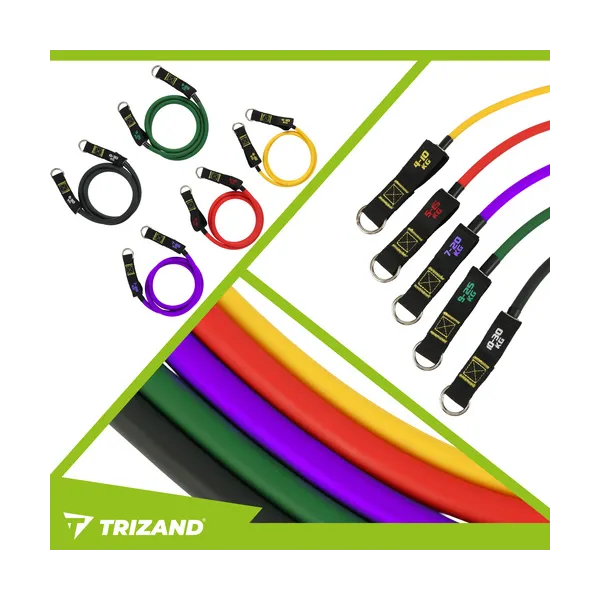Set of exercise bands - 5 pcs Trizand 25880 | Buy online — Megaluks