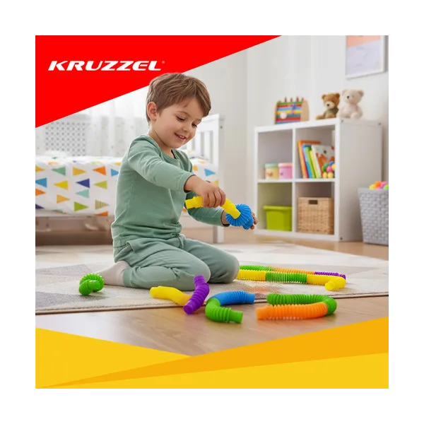 Sensory tubes - 10 pcs. Kruzzel 26693 | Pirkt tiešsaistē — Megaluks